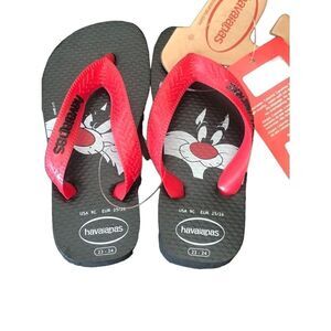 Sylvester looney tunes toddler Flip Flop Sandals
